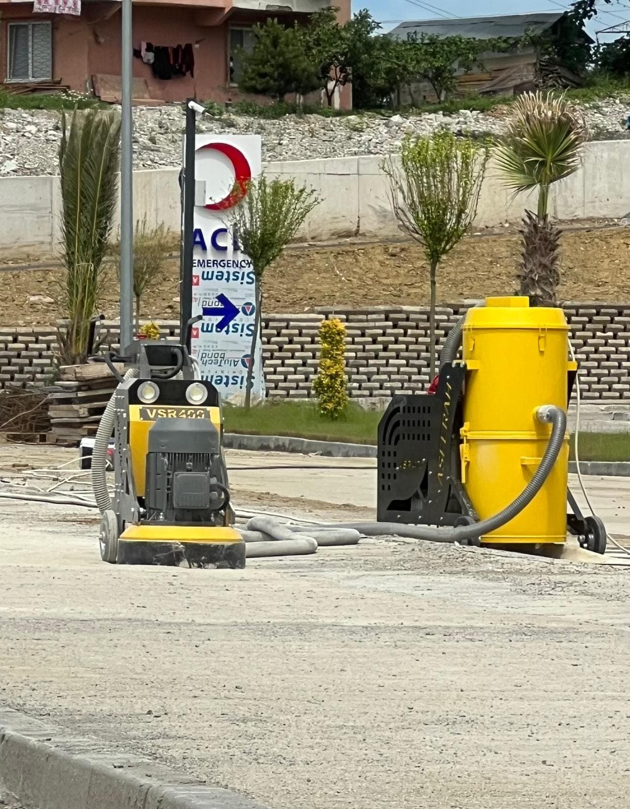 AG Beton zemin uygulaması